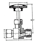 Needle Valve Sectional View