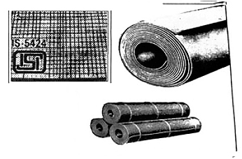 Floor Insulation Mat Rubber Sheets packed in rolls